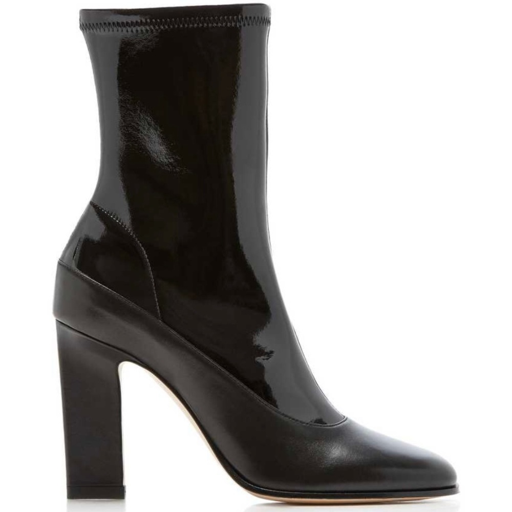 Wandler-Lesley Multi-Tonal Leather Ankle Boots